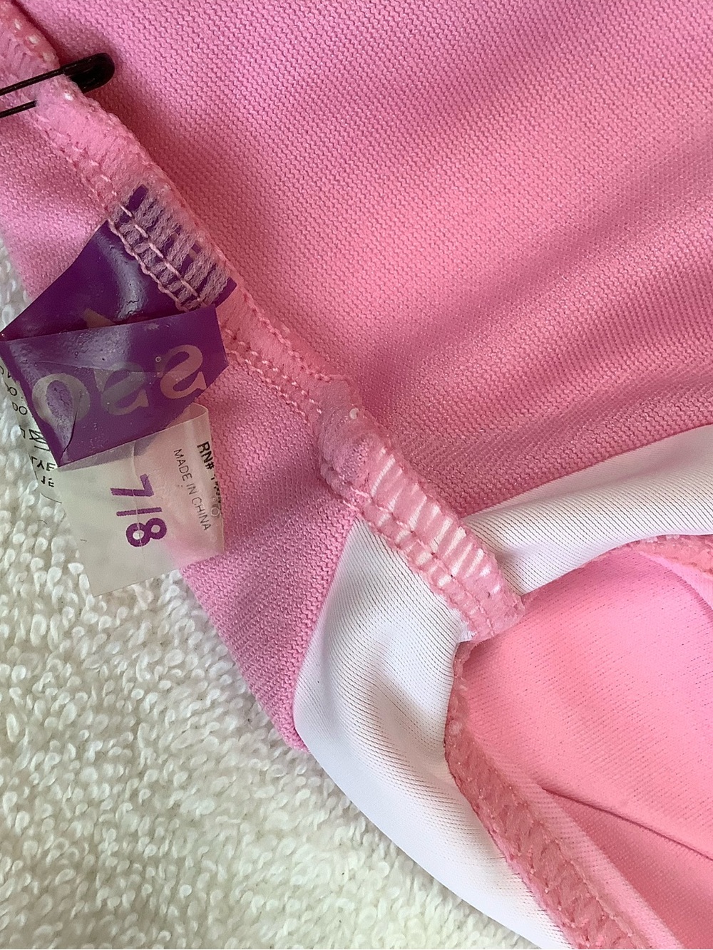 NWT Vigoss 7/8 2pc swim, cap sleeve top, boy short - Picture 8 of 15